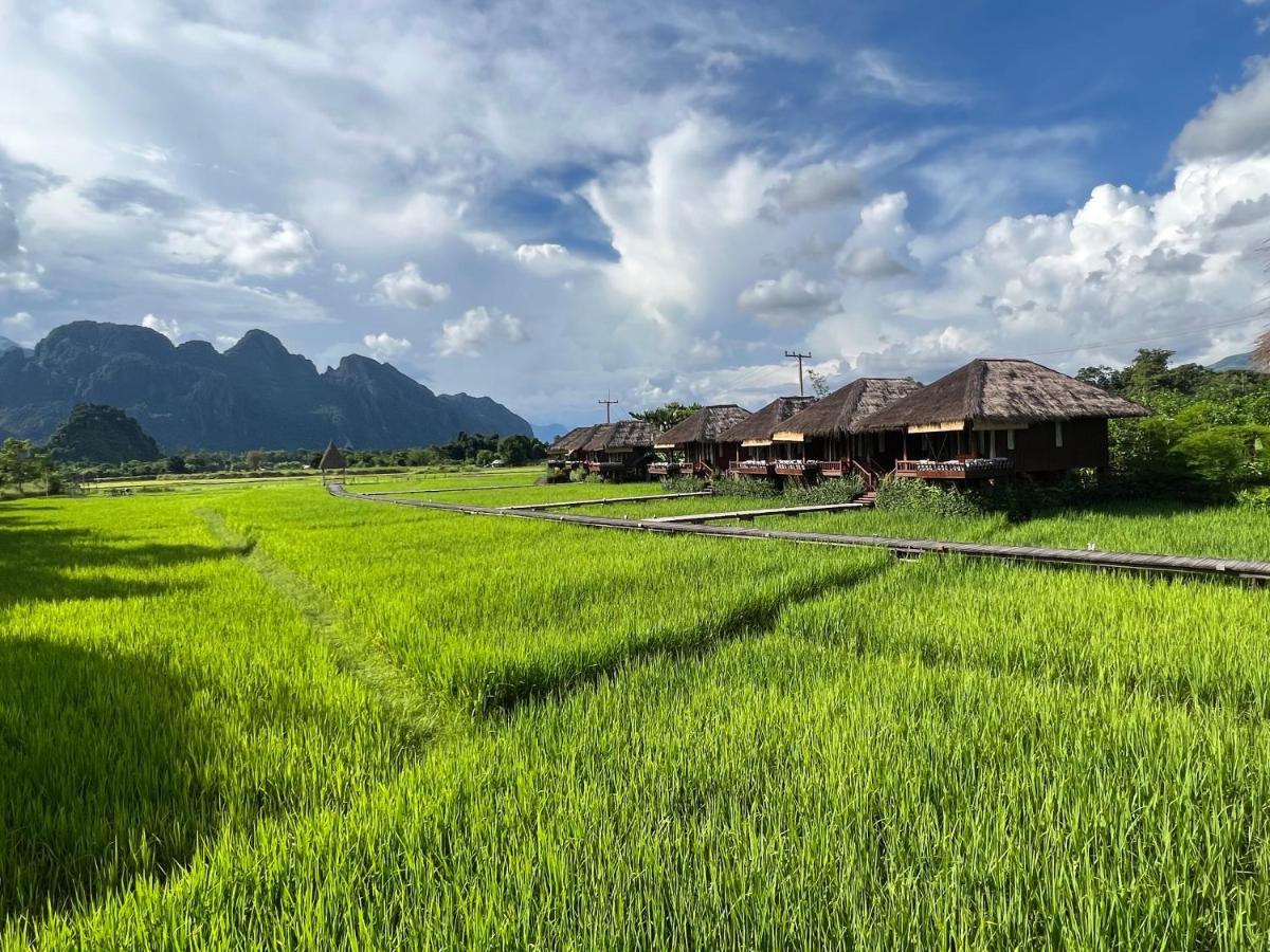 Viengtara Vangvieng Resort Vang Vieng Luaran gambar