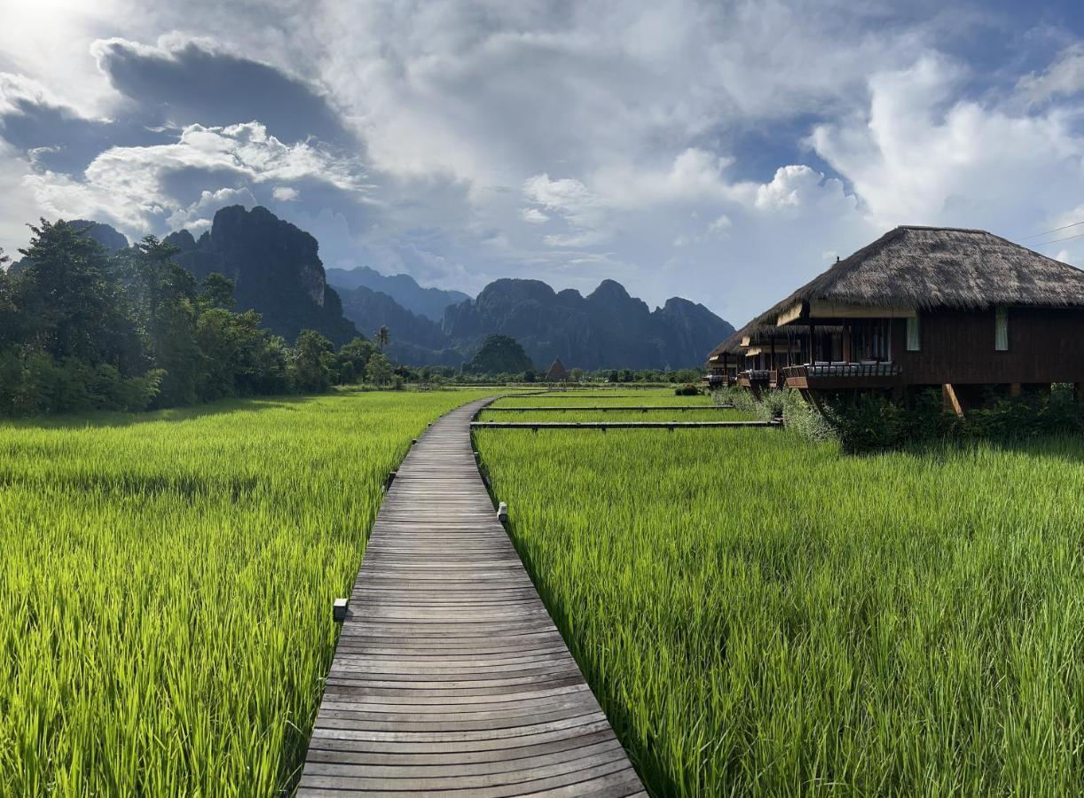 Viengtara Vangvieng Resort Vang Vieng Luaran gambar
