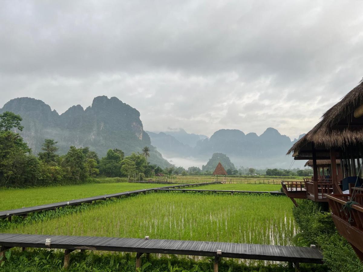 Viengtara Vangvieng Resort Vang Vieng Luaran gambar