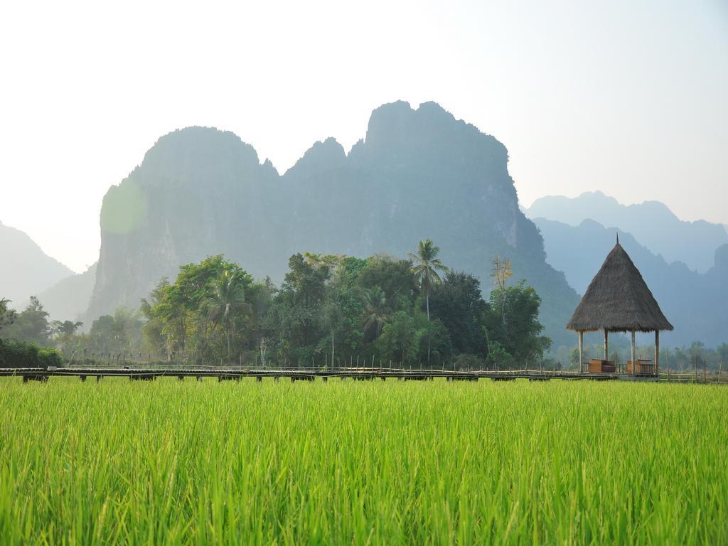 Viengtara Vangvieng Resort Vang Vieng Luaran gambar