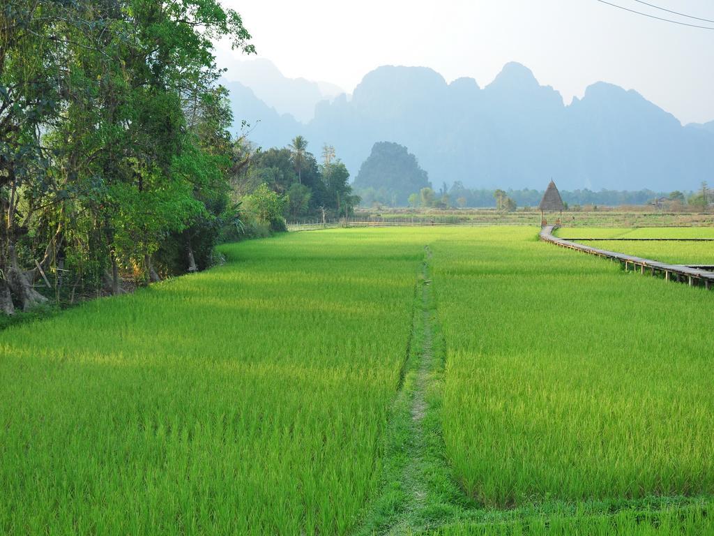 Viengtara Vangvieng Resort Vang Vieng Luaran gambar