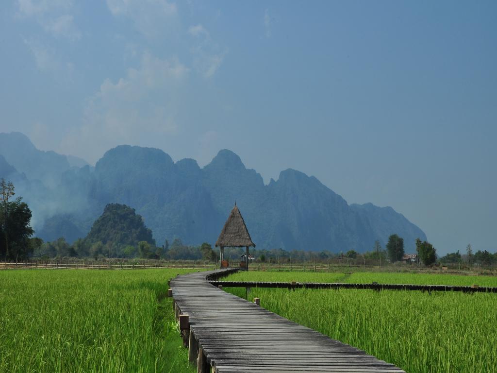 Viengtara Vangvieng Resort Vang Vieng Luaran gambar