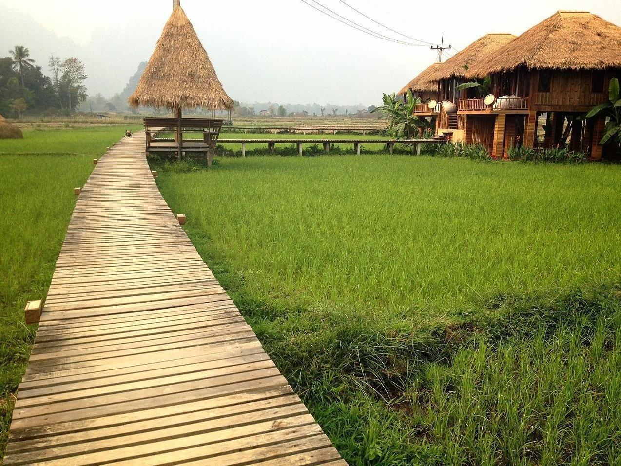 Viengtara Vangvieng Resort Vang Vieng Luaran gambar
